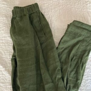 Linenfox linen pants, size XS